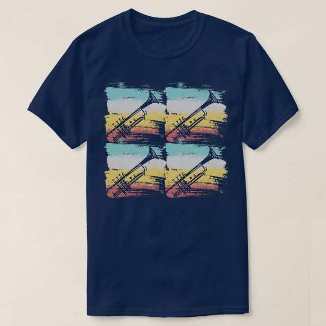 Trumpet Vintage T Shirt (Design framsida)