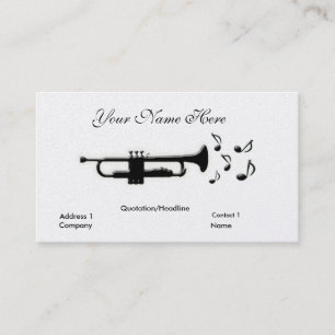 Trumpet Visitkort