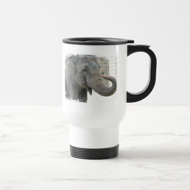 Trumpeta elefanttravel mug resemugg (Höger)