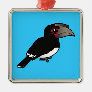 TrumpetareHornbill Julgransprydnad Metall