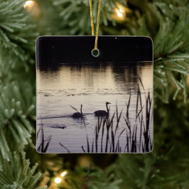 Trumpetarsvansornament Julgransprydnad Keramik