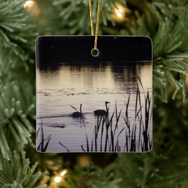 Trumpetarsvansornament Julgransprydnad Keramik (Träd)