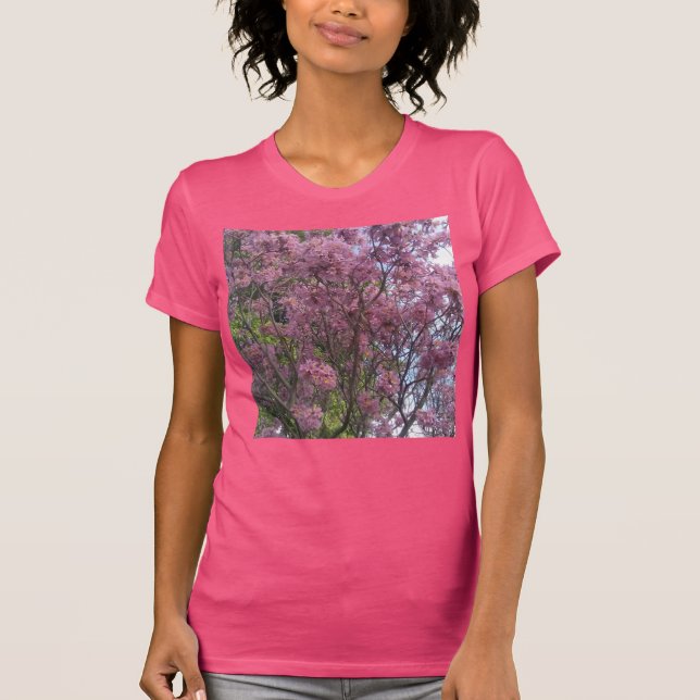 Trumpetblommaskjortan Tee Shirt (Framsida)