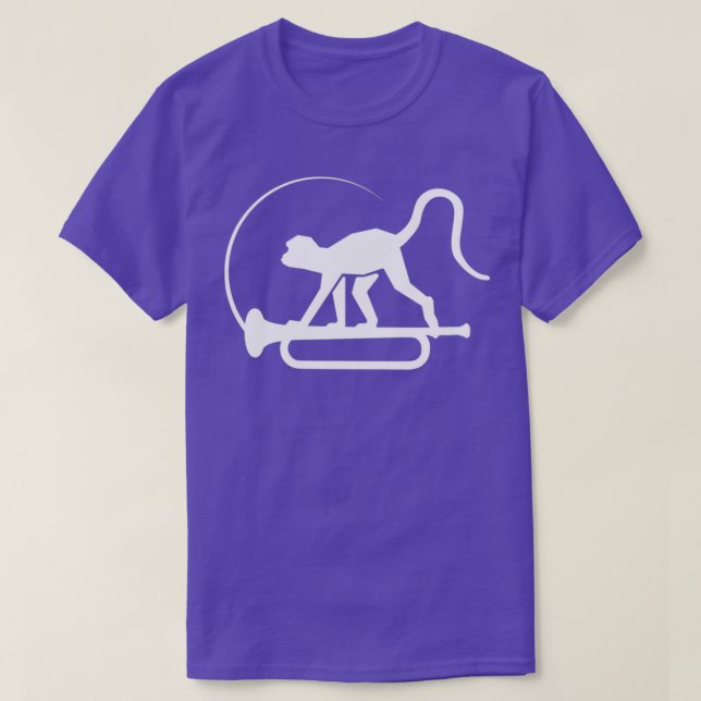 Trumpetdesign för musikapor  t shirt (Design framsida)