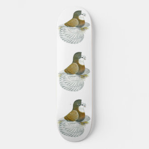 Trumpetduva AOC Baldhead Skateboard Bräda 20,5 Cm