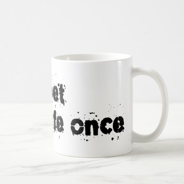 Trumpeten sparade mitt liv en gång kaffemugg (Höger)