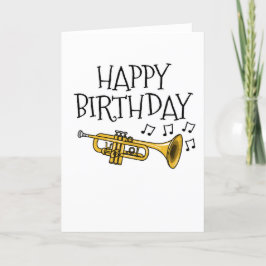 Trumpeter Brass Musician Tack Kort