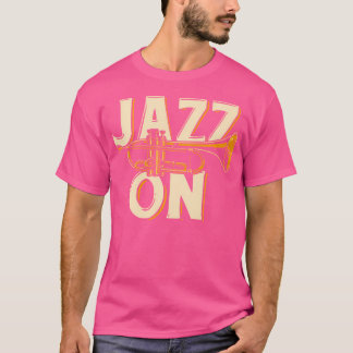 Trumpeter Jazz Älskare Marching Band Trumpet T Shirt