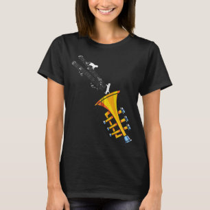 Trumpeter Jazz Musician Cat Pet Parent Gift Idea T Shirt