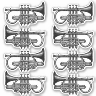 Trumpeter Klistermärken