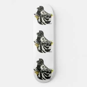 Trumpeter Pigeon Mörk Stänk Skateboard Bräda 20,5 Cm