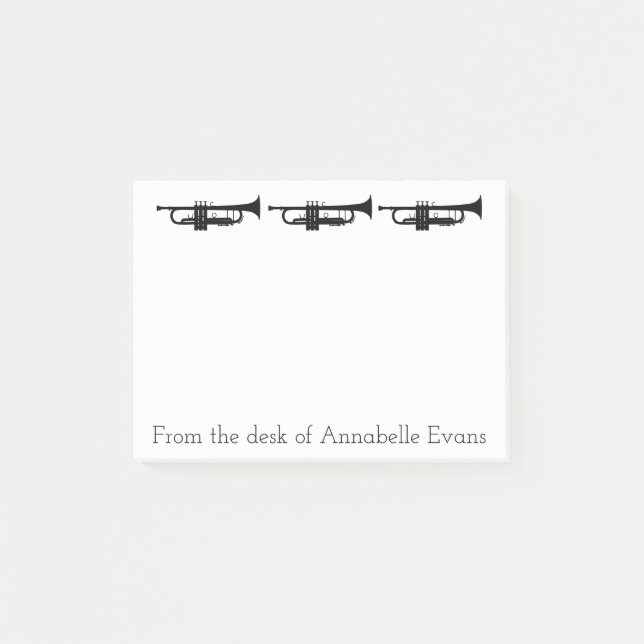 Trumpeter Post-it Block (Framsida)