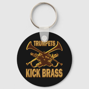 TRUMPETER SPARKAR MÄSSING NYCKELRING