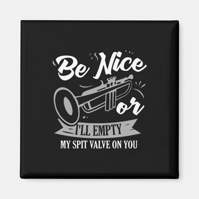 Trumpeter - Spit Valve Magnet (Framsidan)