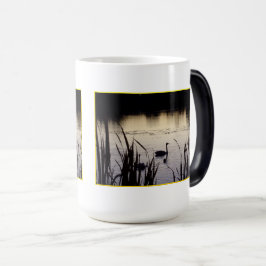 Trumpeter Svanar vid Dusk Morphing Mugg