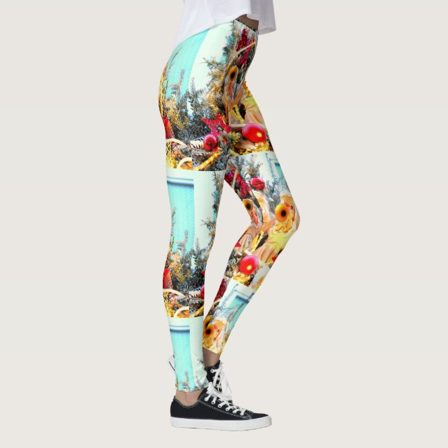 trumpetera änglar Thunder_Cove-helgdag Leggings (Höger)