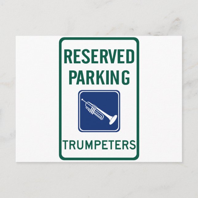 Trumpeters Parking Vykort (Framsida)