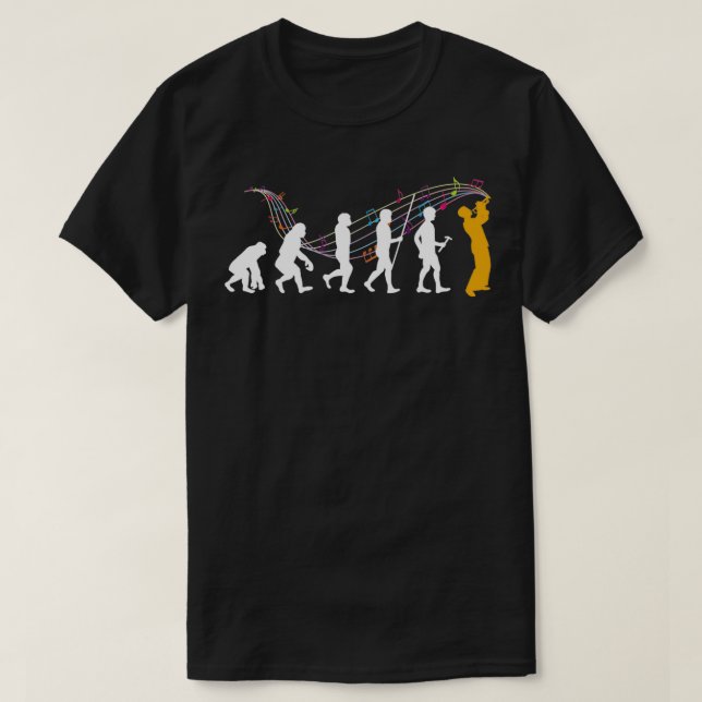 Trumpeters Trumpets utveckling T Shirt (Design framsida)