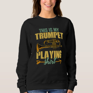 Trumpeters trumpetspelare trumpet musikinstrument t shirt