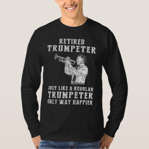 Trumpeting Pension Bliss - Embrace the Joy of a a T Shirt