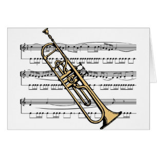 Trumpetmusikal 11 B Hälsningskort