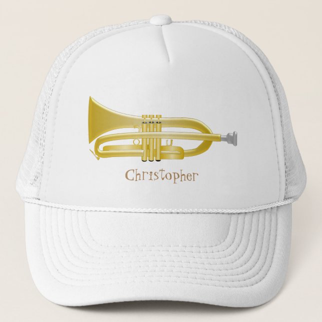 Trumpets design truckerkeps (Framsida)