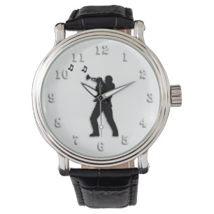 Trumpetspelare Armbandsur