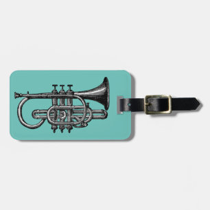 Trumpetspelare Bagagebricka
