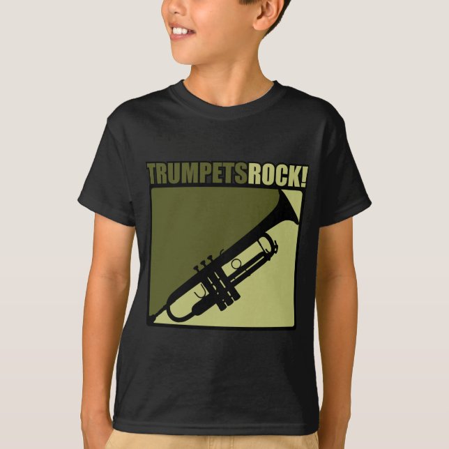 Trumpetsten! T Shirt (Framsida)