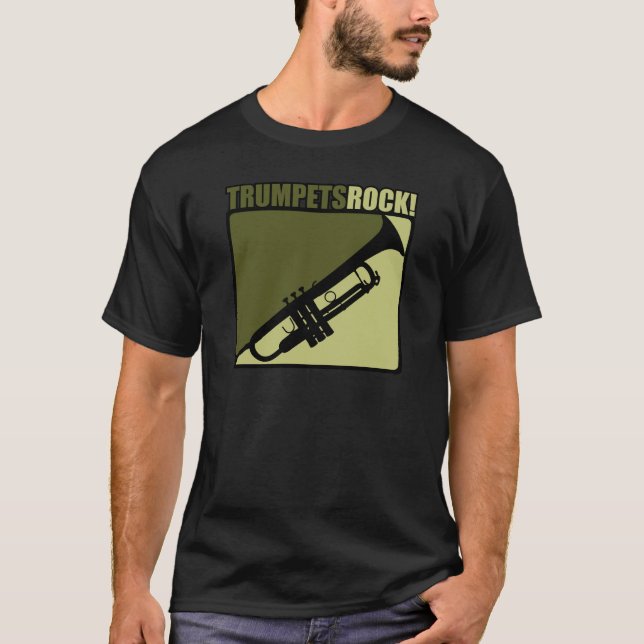 Trumpetsten! Tee Shirt (Framsida)
