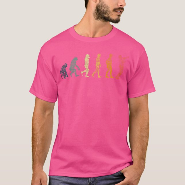 Trumpettrumpettrumpet för Retro Evolution T Shirt (Framsida)