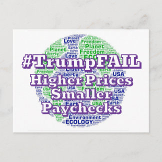 #trumpFAIL (Planet Earth) Vykort