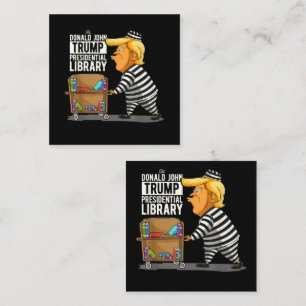 Trumpfängelse presidentbibliotek tilläggskort