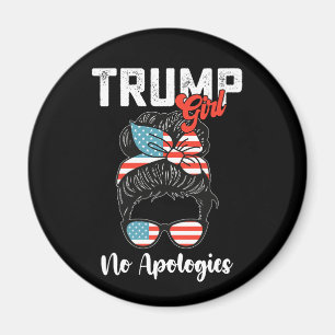 Trumpflicka Inget Förlåt Presidentvalet Magnet