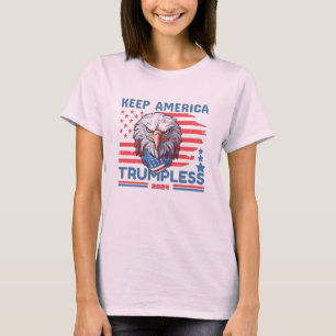 Trumpförebyggande kvinnor som röstar 2024 T-Shirt