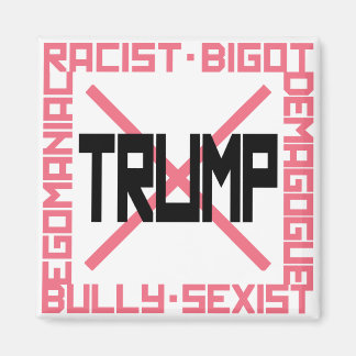 Trumpförebyggande Rosa Magnet