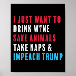 Trumpförskjutning vid förskjutning av Vin Djuröver Poster