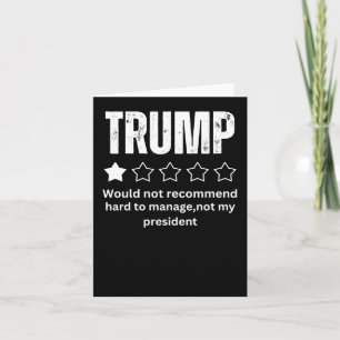 Trumpgranskning - inte min talman 2025 kort
