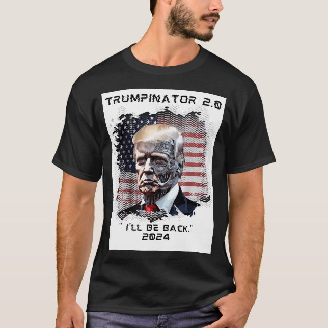 Trumpinator 2.0 t shirt (Framsida)