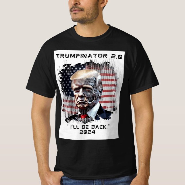 Trumpinator 2.0 t shirt (Framsida)