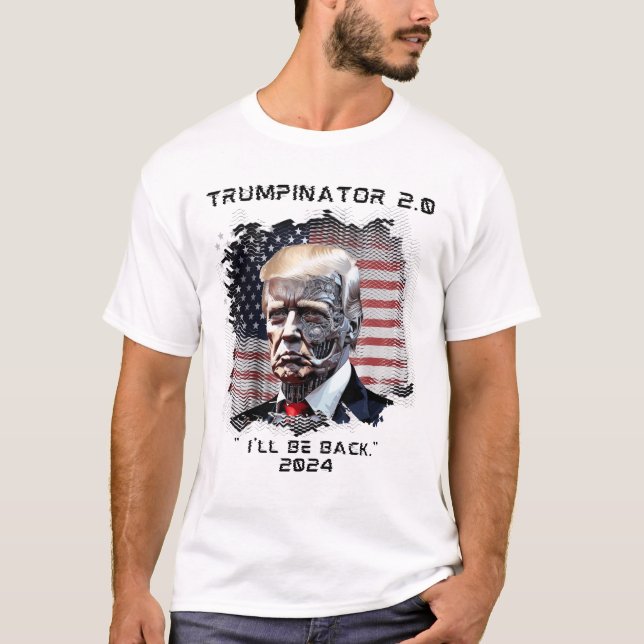 Trumpinator 2.0 t shirt (Framsida)