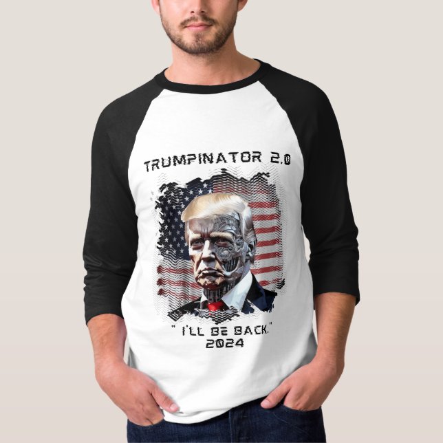 Trumpinator 2.0 t shirt (Framsida)