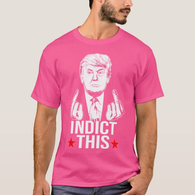 Trumpindikera trumpindikation för denna oisex Tee  (Framsida)