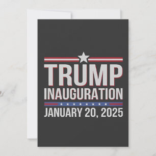 Trumpinvigningsdagen januari 2025 inbjudningar