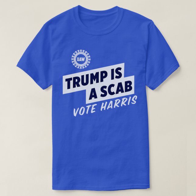 TrumpIsAScab Kids TShirt T Shirt (Design framsida)