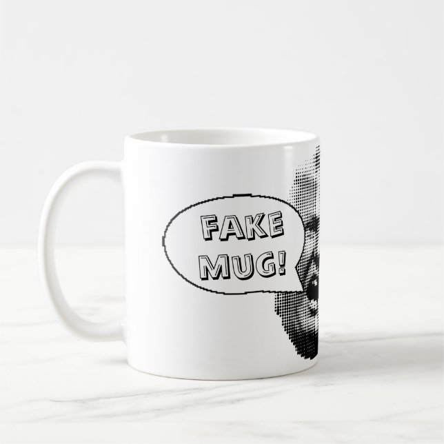 Trumpism Fejka-Mugg! Kaffemugg (Vänster)