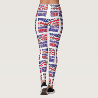 Trumpism som åter Underbarer Amerika Leggings