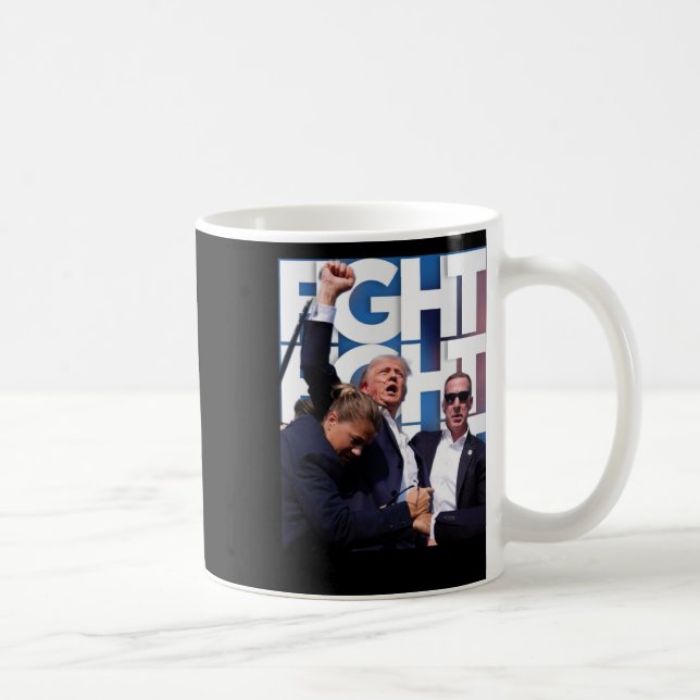 Trumpkampen för Amerika är oöverkomlig Kaffemugg (Höger)
