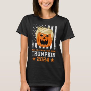 Trumpkin 2024 Usa Gör Halloween Underbart igen lus T Shirt