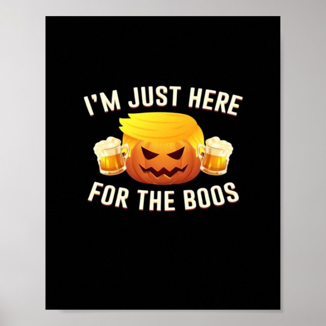 Trumpkin bara för Boos Halloween-kostymen Poster (Framsidan)